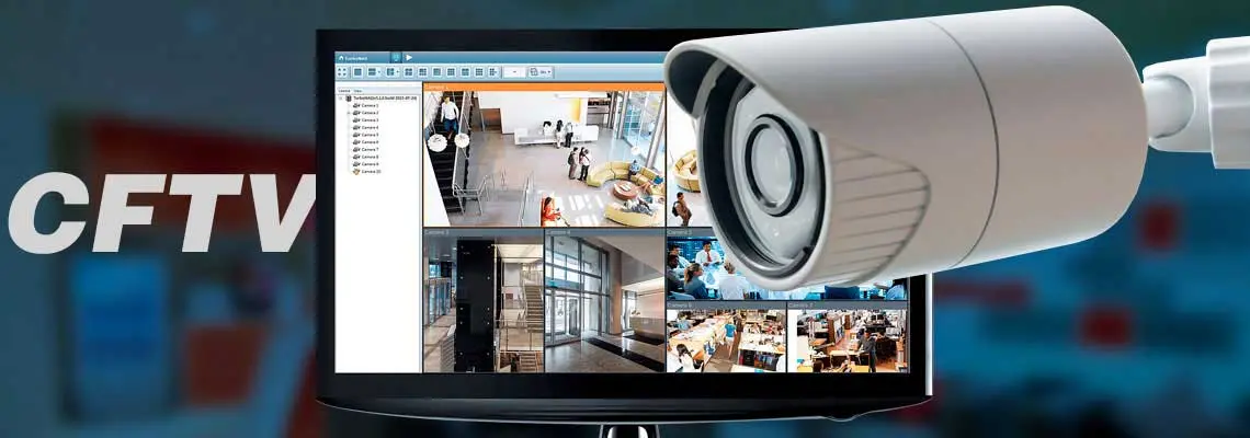 Circuito Fechado (CFTV) — trabalho executado pela DVR em Ferros-MG