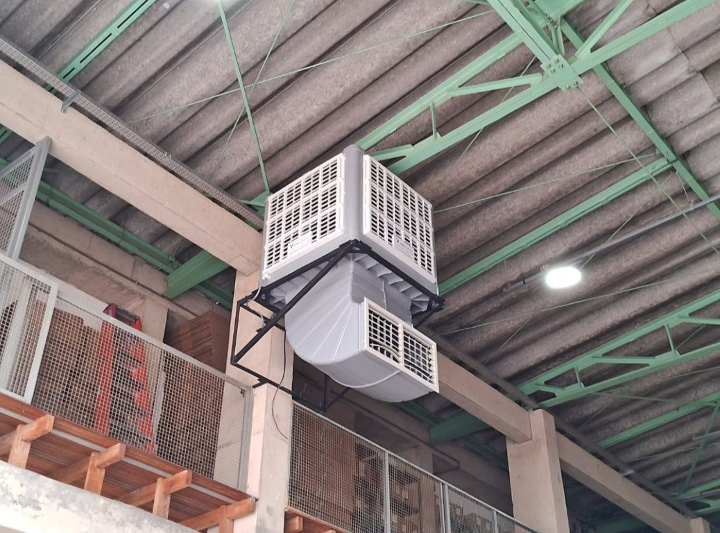 Circulador de Ar — trabalho executado pela DVR em Ferros-MG