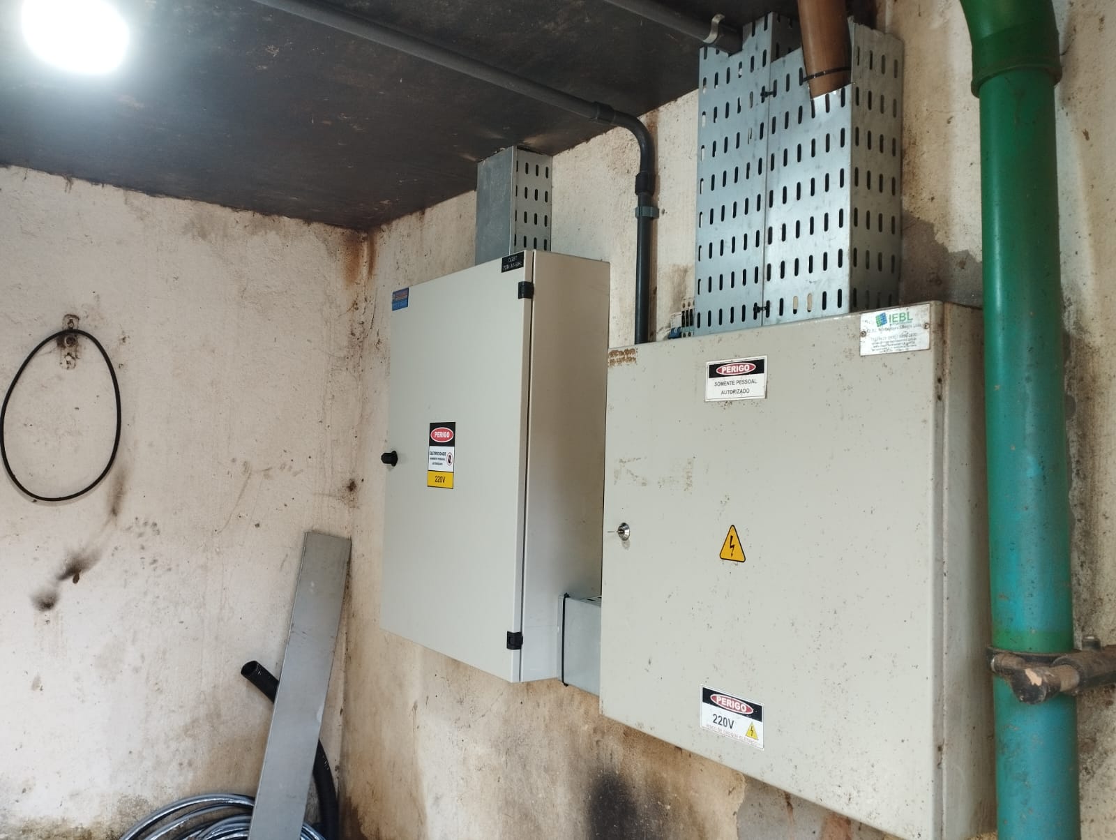 Elétrica Industrial — trabalho executado pela DVR em Ferros-MG