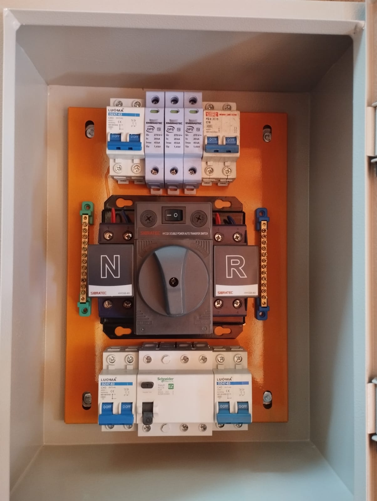 SPDA — trabalho executado pela DVR em Ferros-MG